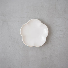 Awabi ware 花型小皿［期間限定販売］