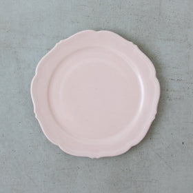 Awabi ware 輪花平皿［期間限定販売］