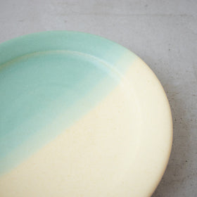 Awabi ware 二彩８寸平皿［期間限定販売］