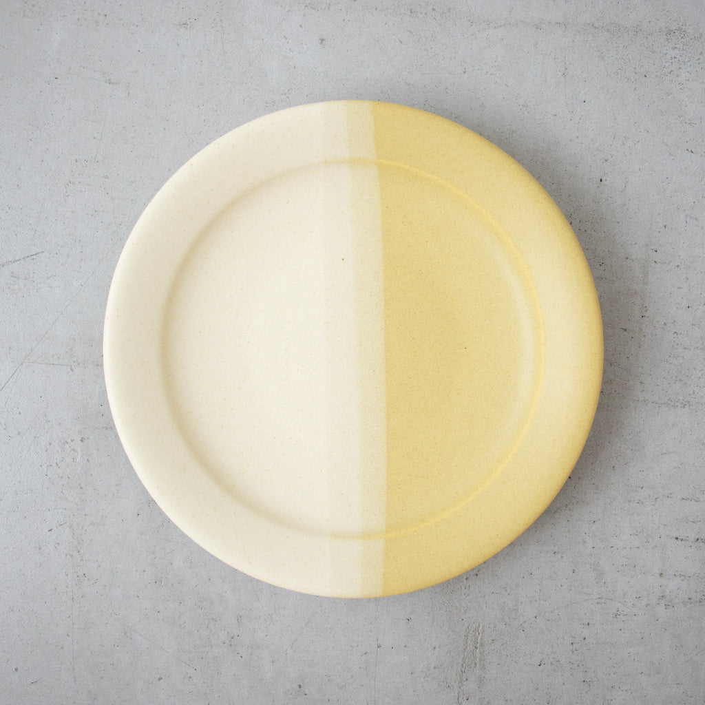 Awabi ware 二彩８寸平皿［期間限定販売］