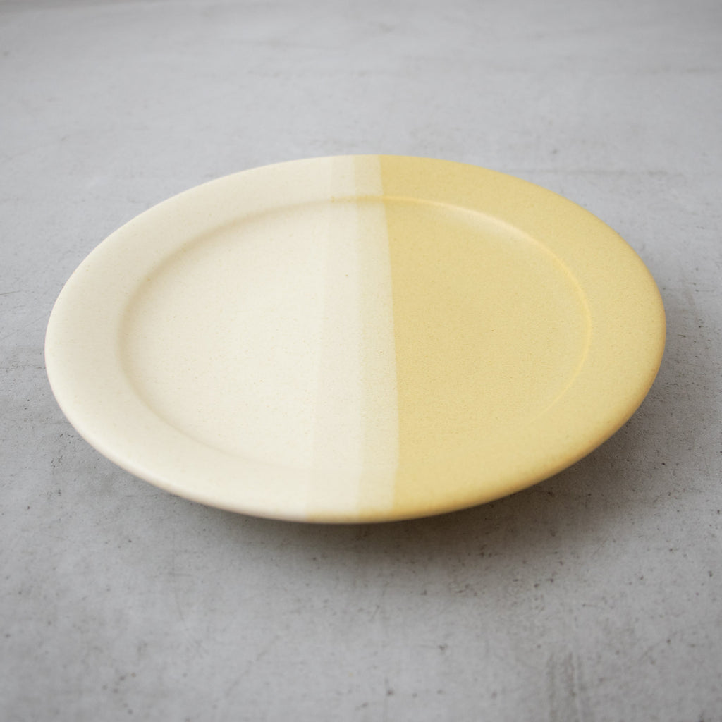 Awabi ware 二彩８寸平皿［期間限定販売］