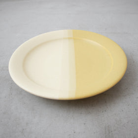 Awabi ware 二彩８寸平皿［期間限定販売］
