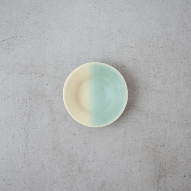 Awabi ware 二彩丸豆皿［期間限定販売］
