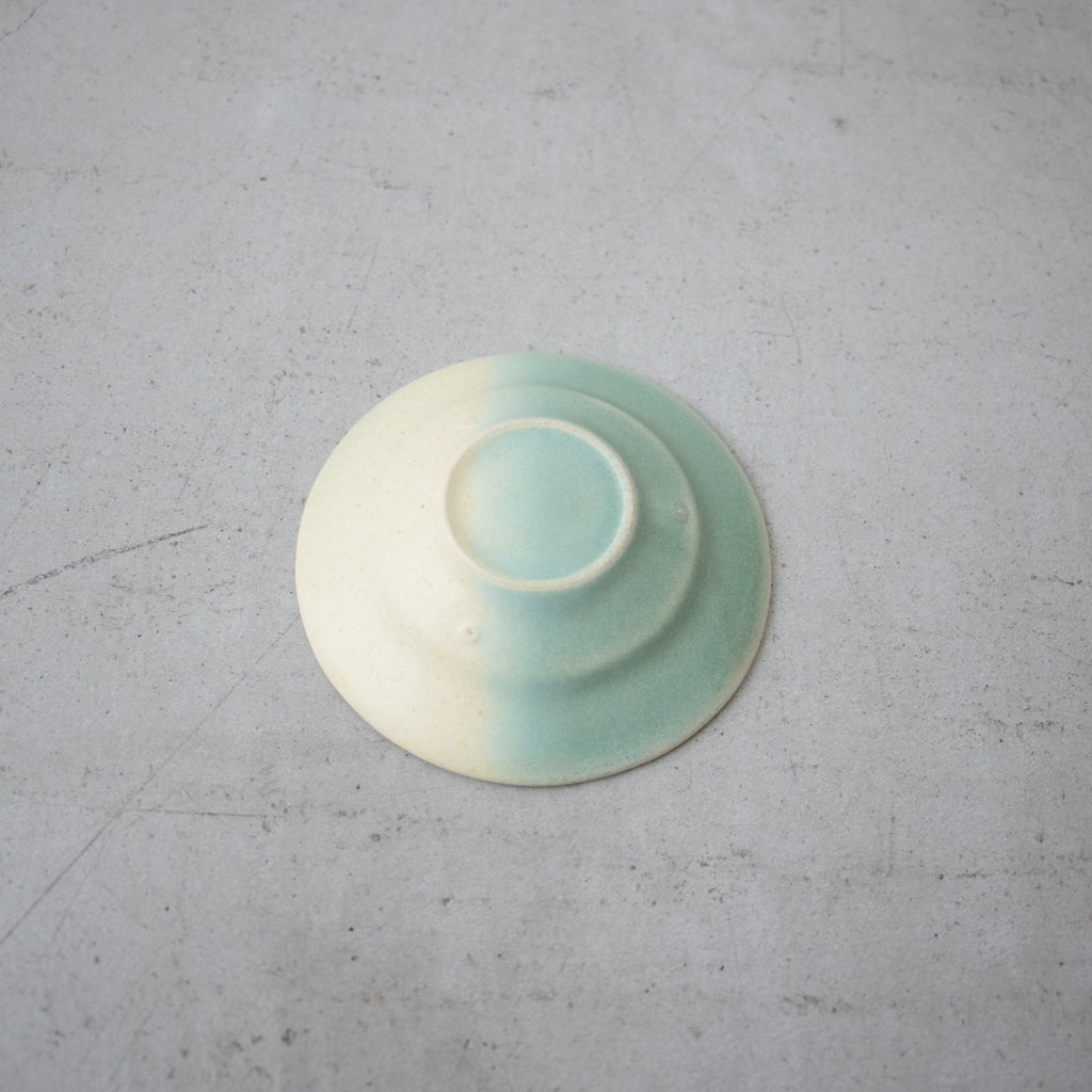 Awabi ware 二彩丸豆皿［期間限定販売］