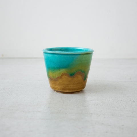 Awabi ware 二彩蕎麦猪口・大［期間限定販売］