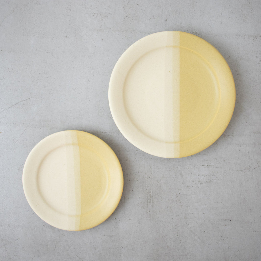 Awabi ware 二彩８寸平皿［期間限定販売］