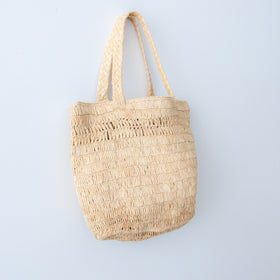 AMPIANA Line tote bag ナチュラル［期間限定販売］