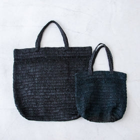 AMPIANA Line tote bag ブラック［期間限定販売］