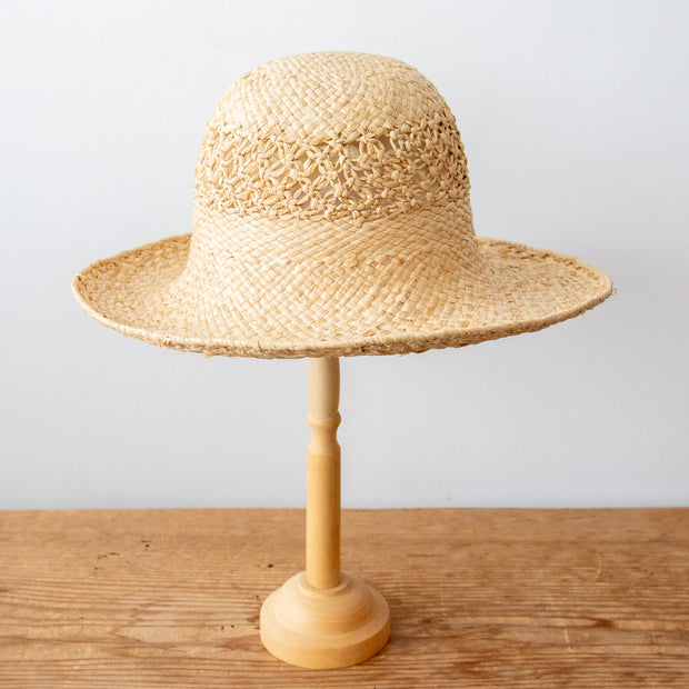 AMPIANA Raffia hat［期間限定販売］