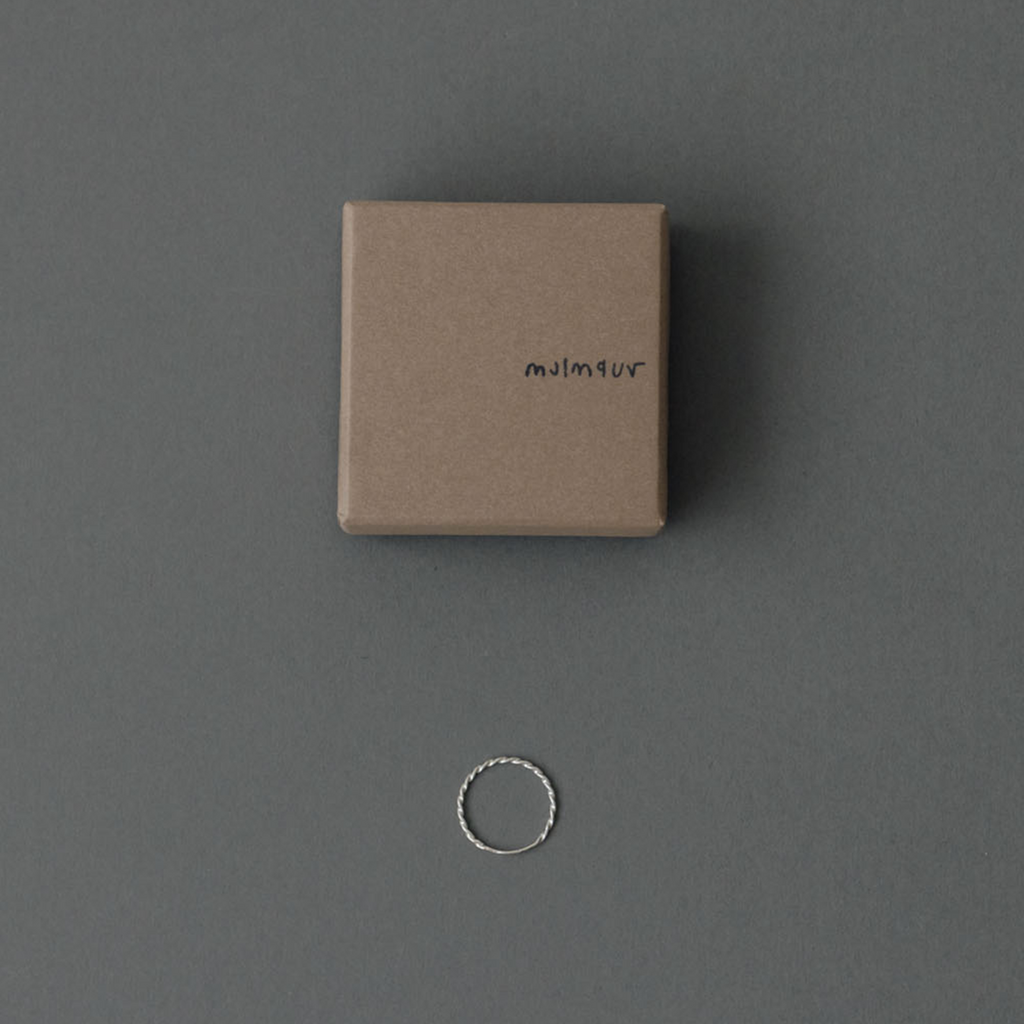 muimaur kink mode ring シルバー
