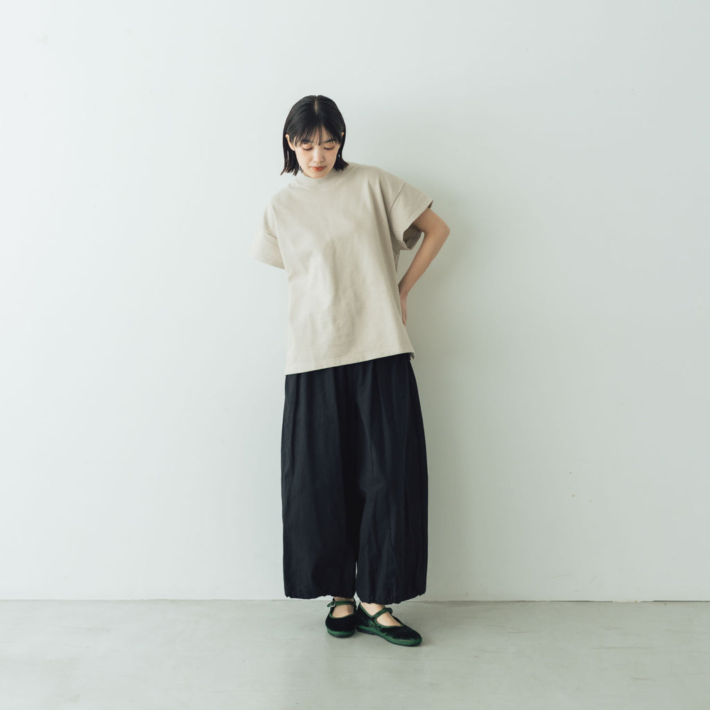 comm. arch. エアースピンド コットン モック ショートスリーブTシャツ