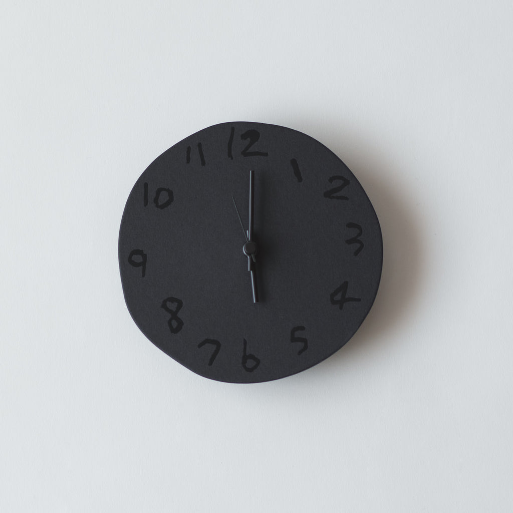' Spot ' wall clock Yuki MIKAMI × 岩㟢紙器