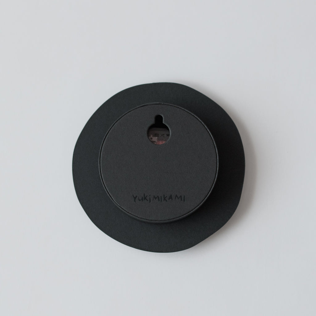 ' Spot ' wall clock Yuki MIKAMI × 岩㟢紙器
