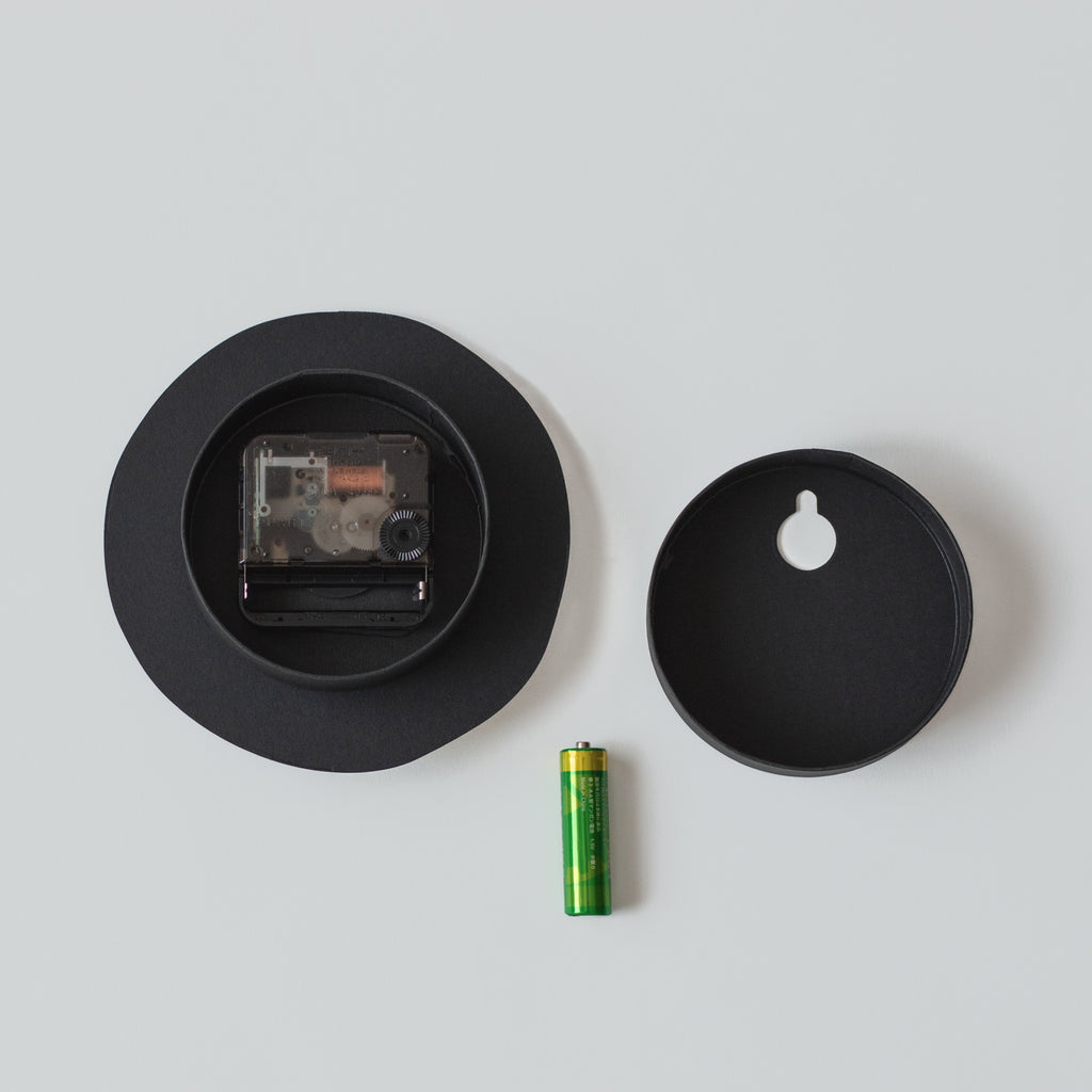 ' Spot ' wall clock Yuki MIKAMI × 岩㟢紙器