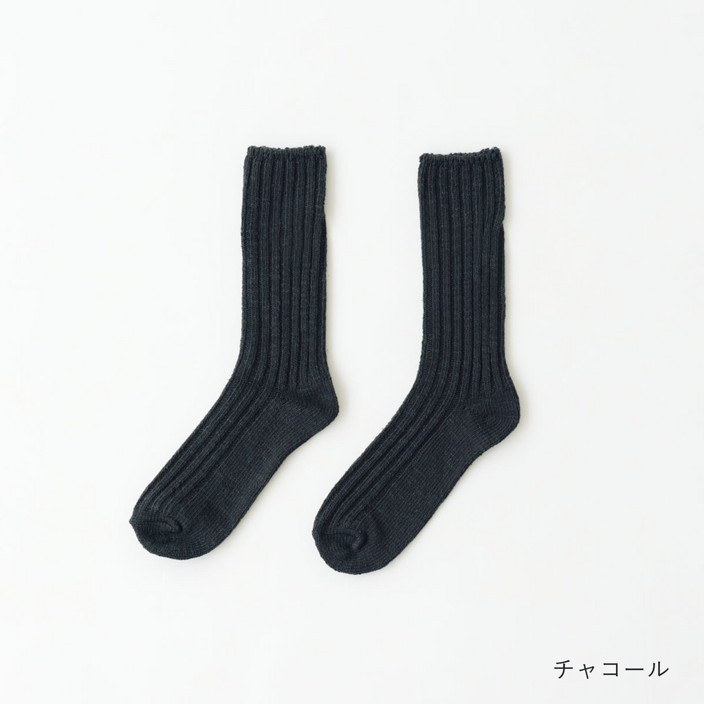くらすこと 365日のコットンシルクソックス
