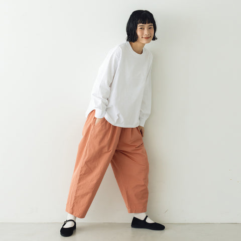 【SALE】 「くらすことの日常生活着」オーガニックパンツ ［季節限定色］
