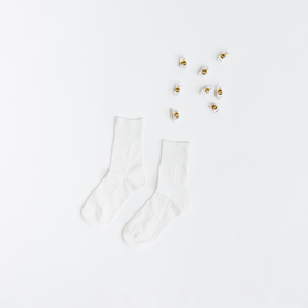【SALE】 くらすこと さらっとなめらかリネンソックス