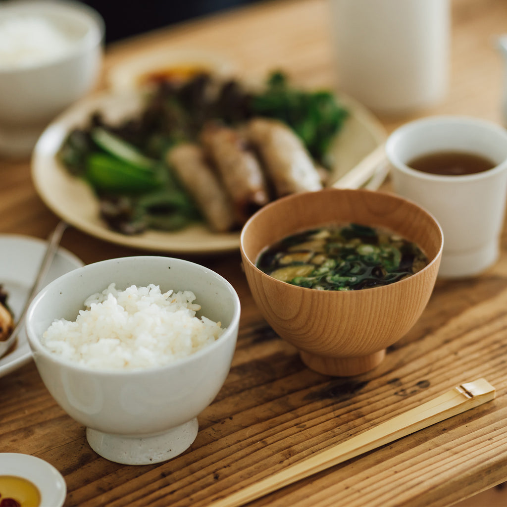 くらすことの生活道具　木の汁椀