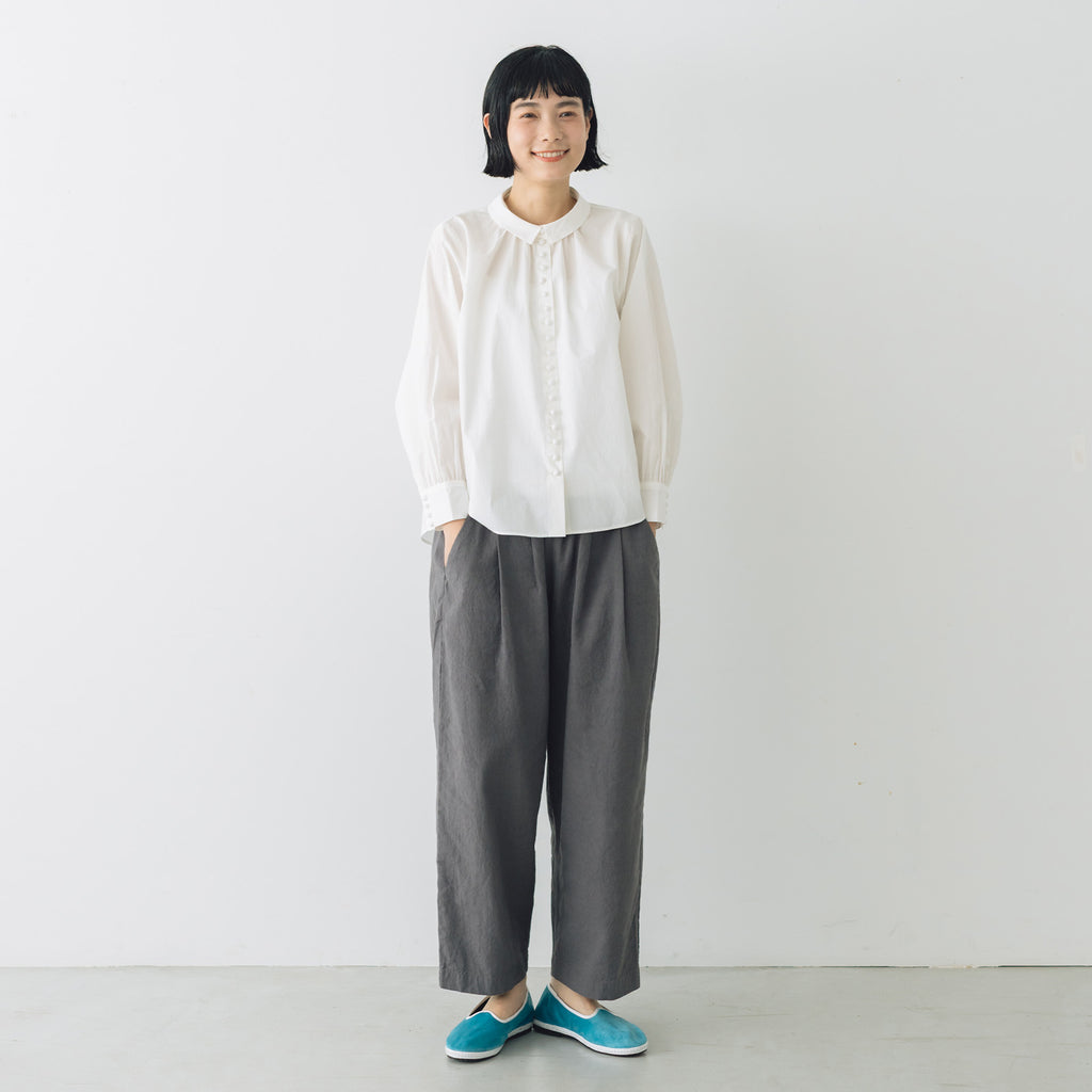 【SALE】 くらすこと リネンコットンパンツ