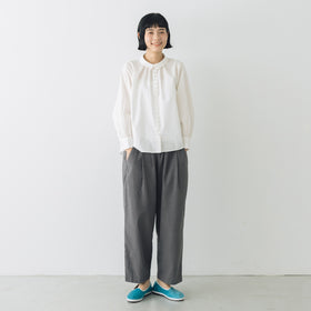 【SALE】 くらすこと リネンコットンパンツ