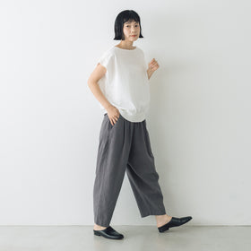 【SALE】 くらすこと リネンコットンパンツ