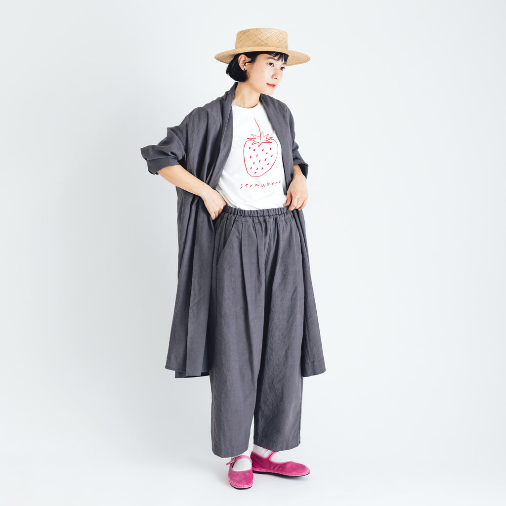 【SALE】 くらすこと リネンコットンパンツ
