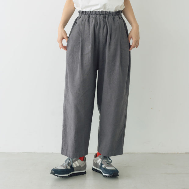 【SALE】 くらすこと リネンコットンパンツ
