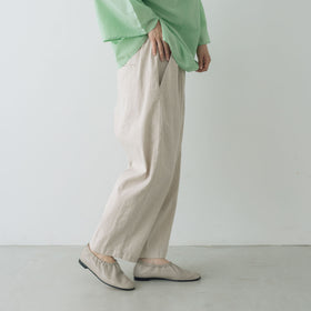 【SALE】 くらすこと リネンコットンパンツ
