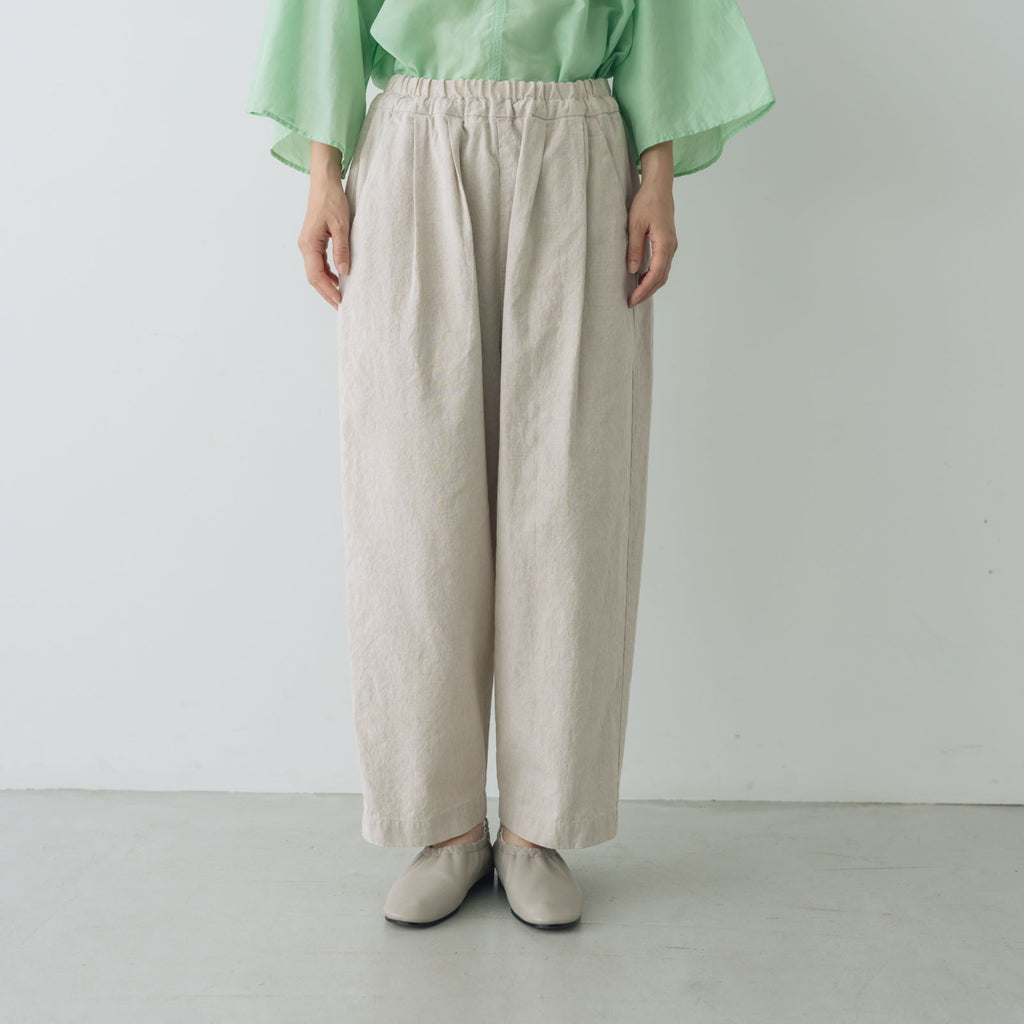 【SALE】 くらすこと リネンコットンパンツ