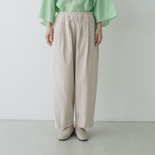 【SALE】 くらすこと リネンコットンパンツ