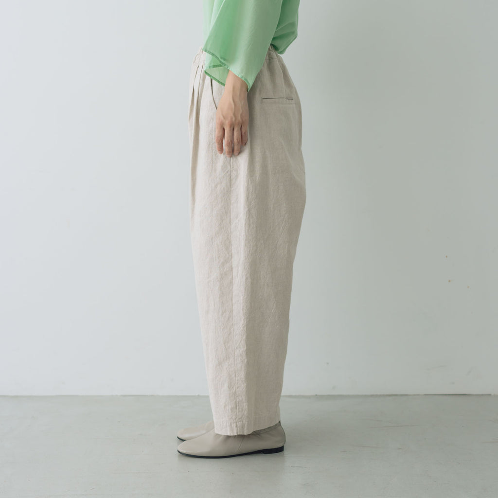 【SALE】 くらすこと リネンコットンパンツ