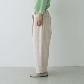 【SALE】 くらすこと リネンコットンパンツ