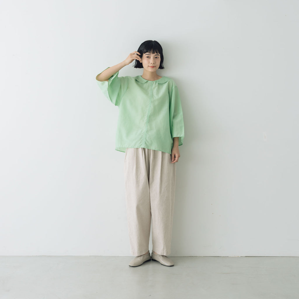 【SALE】 くらすこと リネンコットンパンツ