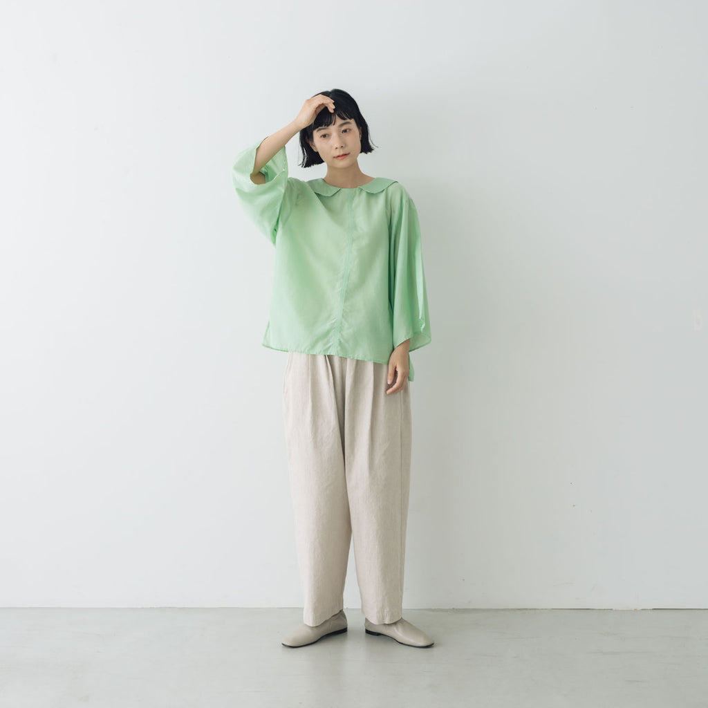 【SALE】 くらすこと リネンコットンパンツ