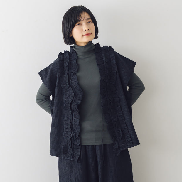 「くらすことの日常生活着」コットンタートルカットソー