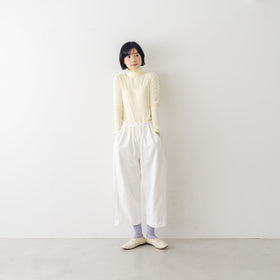 「くらすことの日常生活着」コットンタートルカットソー