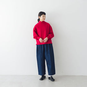 くらすこと ＋to　大人の定番、ハイネックプルオーバー