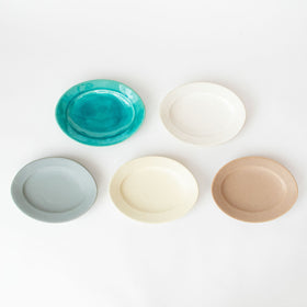 Awabi ware オーバル皿 M［一部期間限定販売］