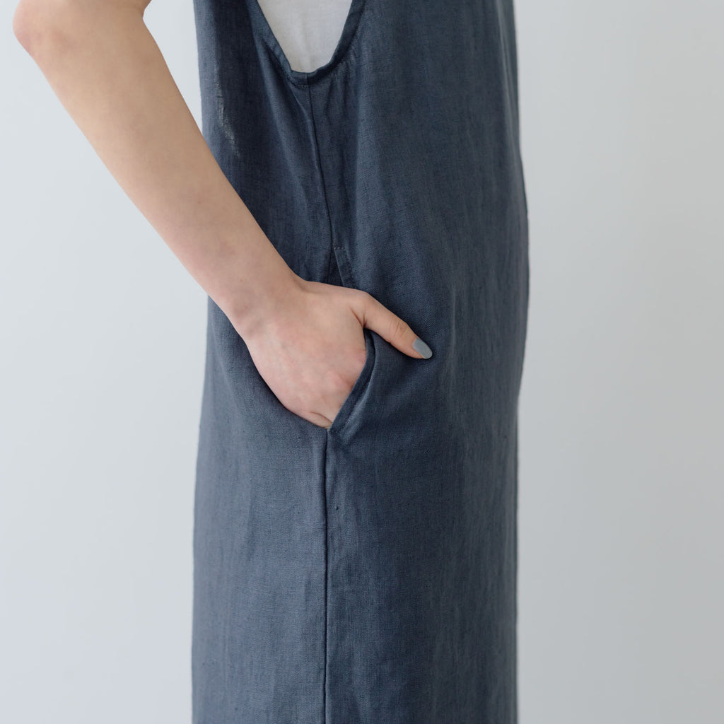 【SALE】 fog linen work アリヤジャンプスーツ