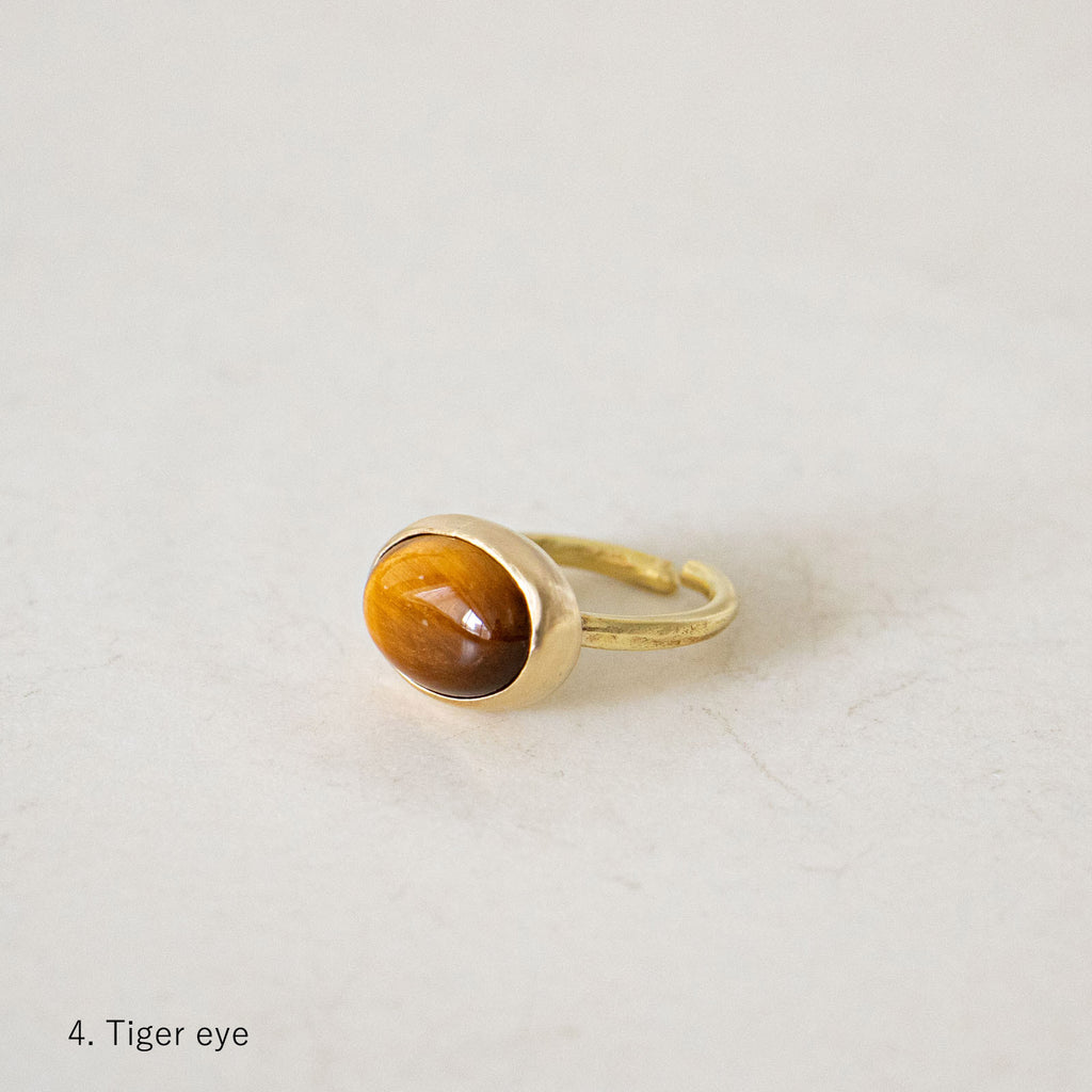 SURUME. STONE RING