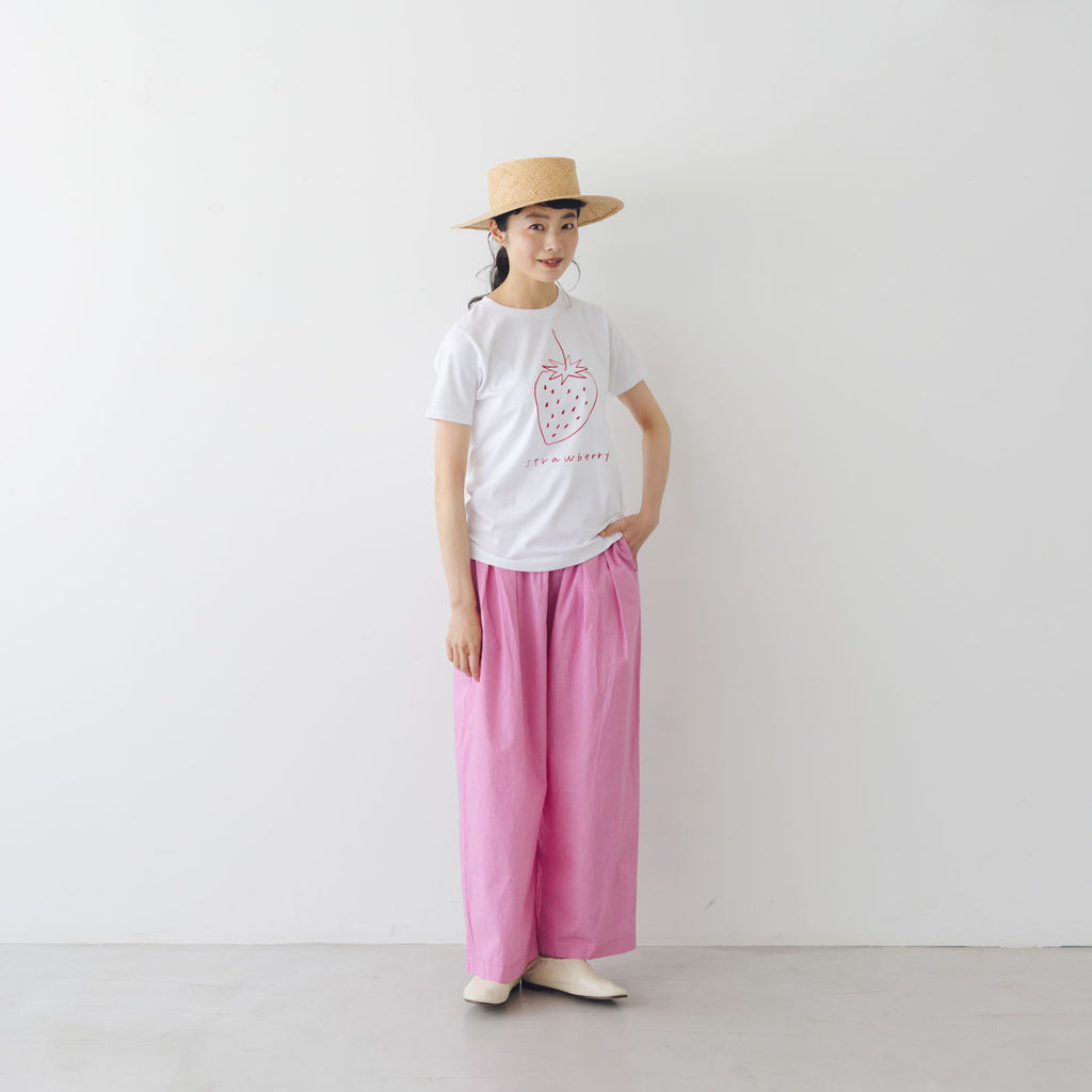 pot and tea イチゴTシャツ