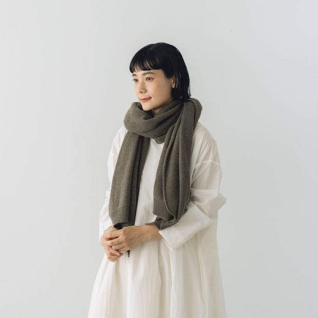 yourwear ウールメッシュストール
