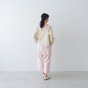 Yoli Gingham wide pants
