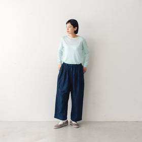 【SALE】 me. flow cotton silk ロングスリーブT