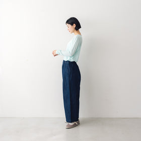【SALE】 me. flow cotton silk ロングスリーブT