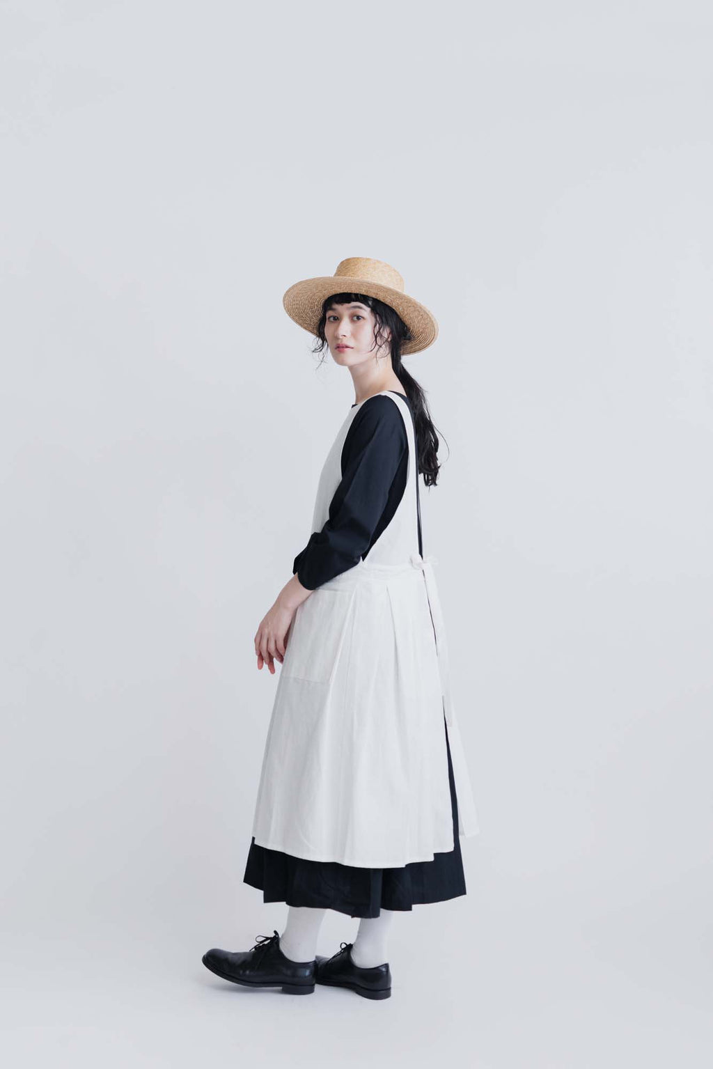 FRANCESCA AMAM LABEL エプロンドレス