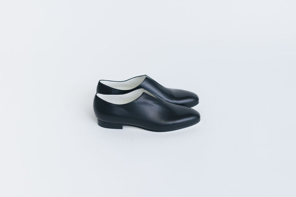 BEAUTIFUL SHOES SLIT SHOES ブラック