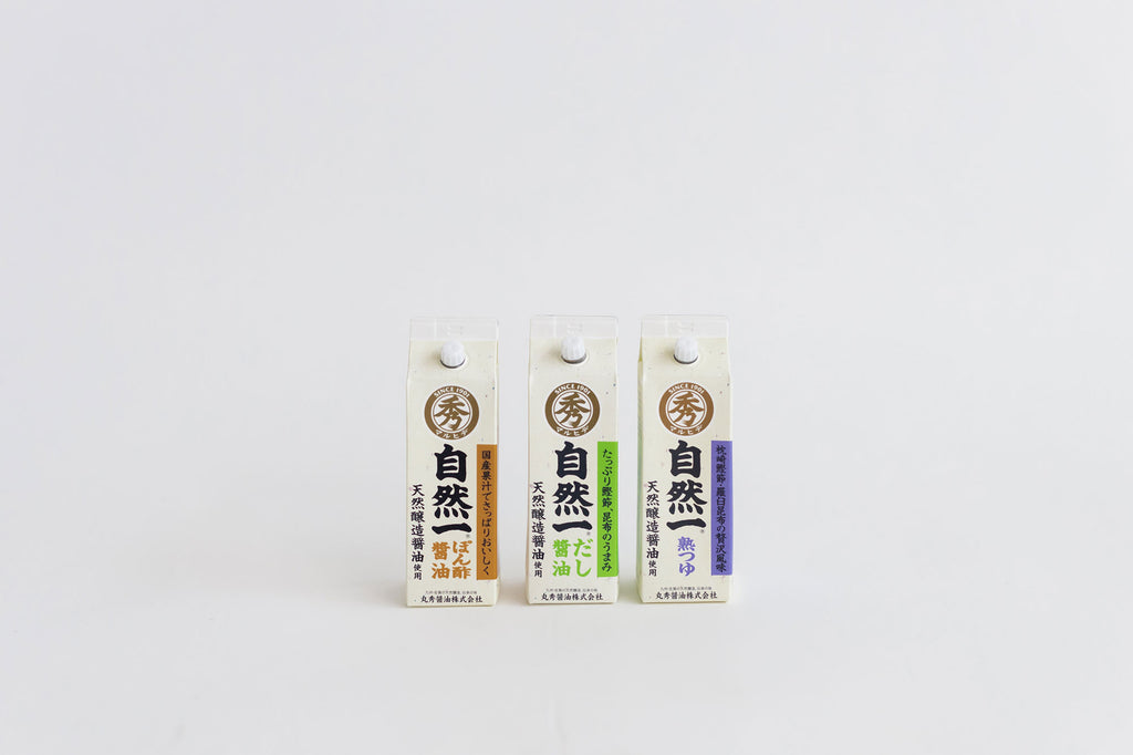 丸秀醤油  自然一ぽん酢醤油 *